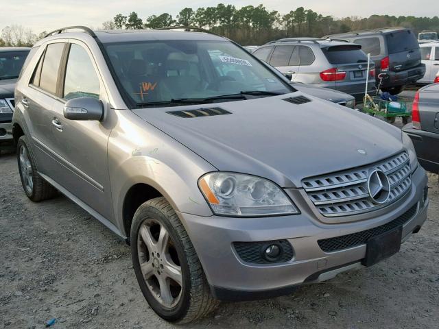 4JGBB22E68A410097 - 2008 MERCEDES-BENZ ML 320 CDI TAN photo 1