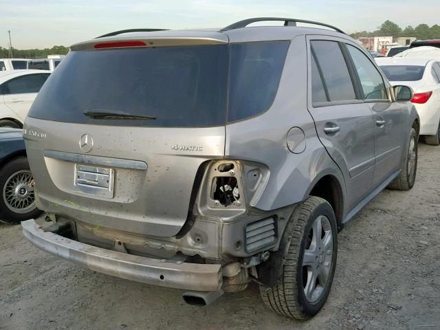 4JGBB22E68A410097 - 2008 MERCEDES-BENZ ML 320 CDI TAN photo 4