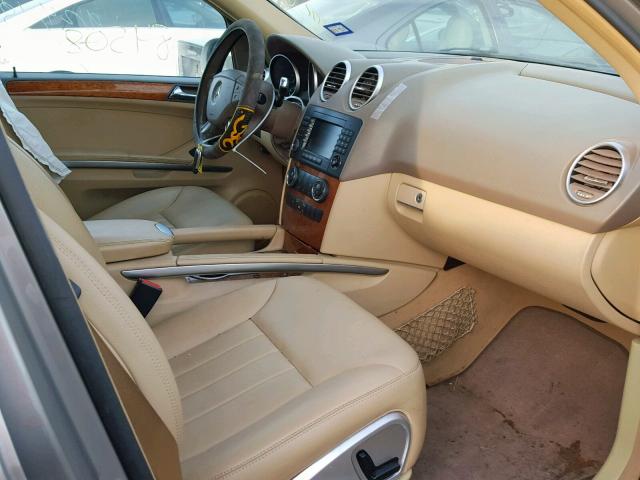 4JGBB22E68A410097 - 2008 MERCEDES-BENZ ML 320 CDI TAN photo 5
