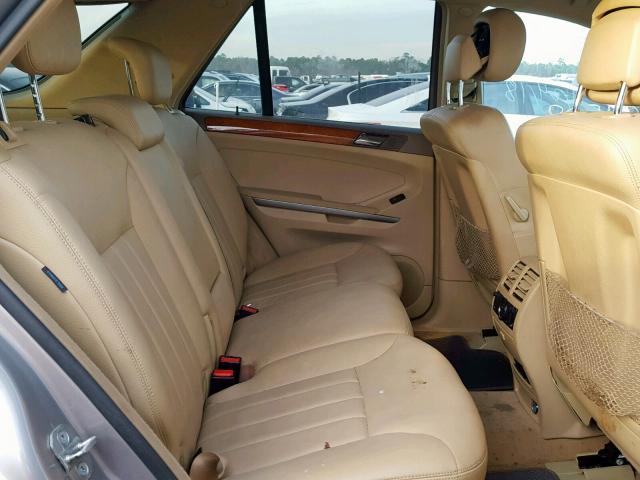4JGBB22E68A410097 - 2008 MERCEDES-BENZ ML 320 CDI TAN photo 6
