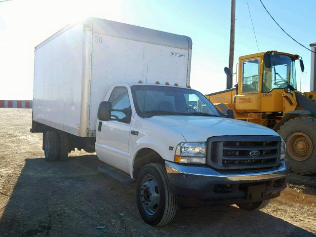 1FDAF56SX2ED39665 - 2002 FORD F550 WHITE photo 1