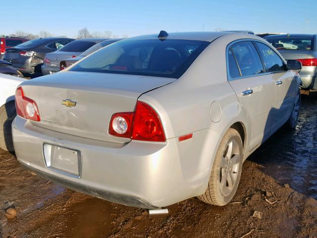 1G1ZC5EU4CF156916 - 2012 CHEVROLET MALIBU 1LT TAN photo 4