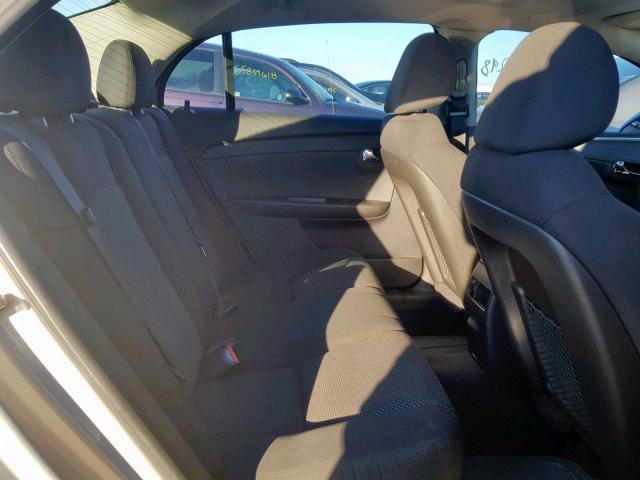 1G1ZC5EU4CF156916 - 2012 CHEVROLET MALIBU 1LT TAN photo 6