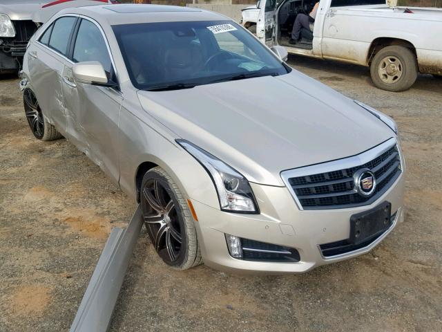 1G6AE5SX7D0130640 - 2013 CADILLAC ATS PREMIU BEIGE photo 1