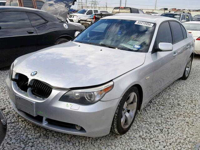 WBANA535X5CR73591 - 2005 BMW 525 I SILVER photo 2