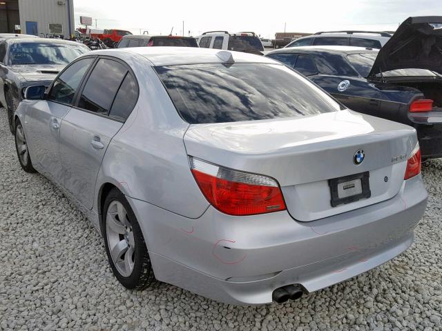 WBANA535X5CR73591 - 2005 BMW 525 I SILVER photo 3