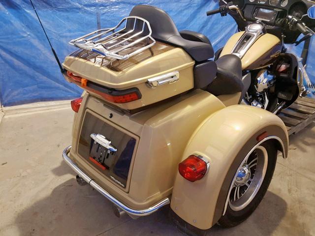 1HD1MAL18EB854070 - 2014 HARLEY-DAVIDSON FLHTCUTG T CREAM photo 6