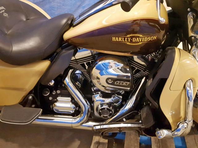 1HD1MAL18EB854070 - 2014 HARLEY-DAVIDSON FLHTCUTG T CREAM photo 7