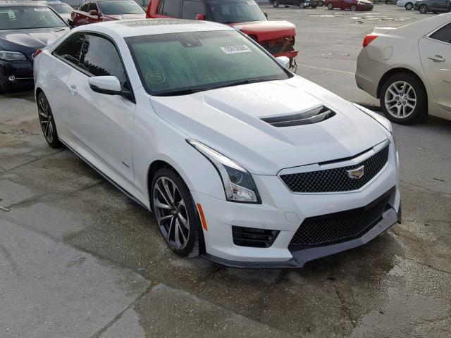 1G6AN1RY6G0100721 - 2016 CADILLAC ATS-V WHITE photo 1