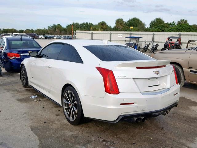 1G6AN1RY6G0100721 - 2016 CADILLAC ATS-V WHITE photo 3