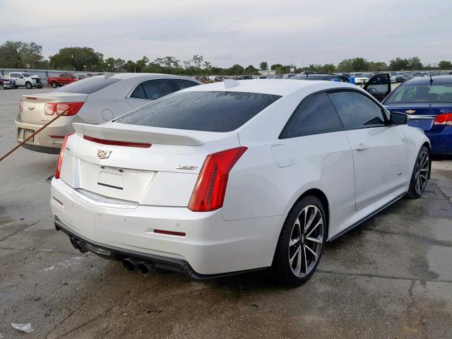 1G6AN1RY6G0100721 - 2016 CADILLAC ATS-V WHITE photo 4