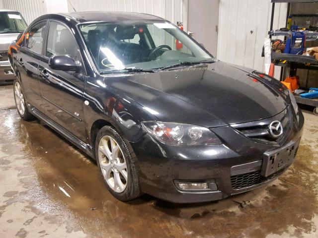 JM1BK323781158353 - 2008 MAZDA 3 S BLACK photo 1