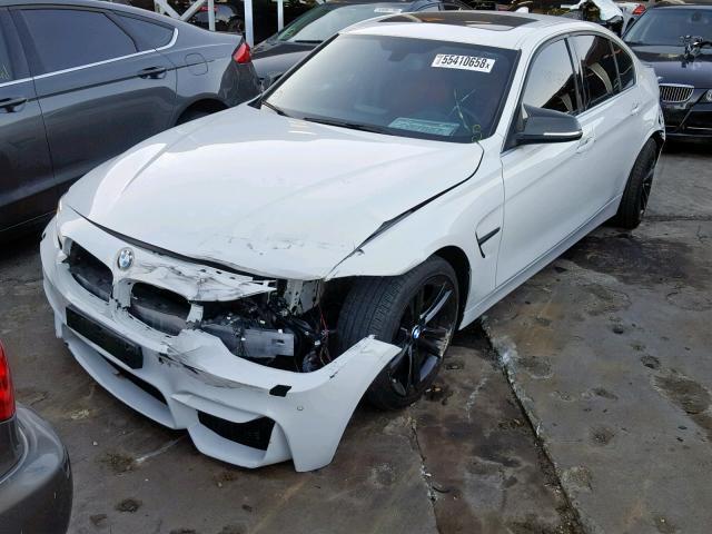 WBA3C1C56FP116995 - 2015 BMW 328 I SULE WHITE photo 2