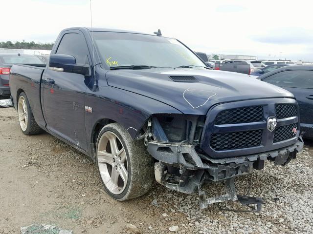 3C6JR6CT3HG504849 - 2017 RAM 1500 SPORT BLUE photo 1