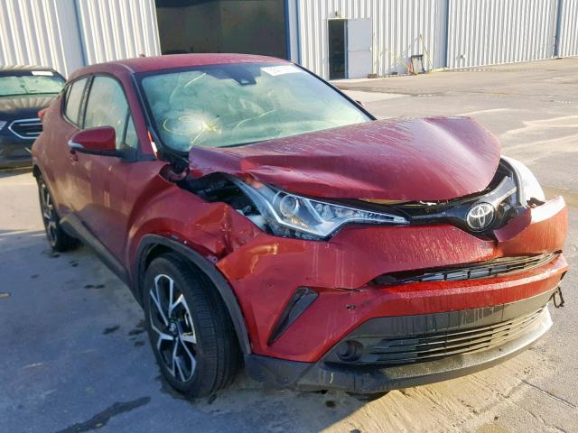 NMTKHMBX1JR027773 - 2018 TOYOTA C-HR XLE RED photo 1