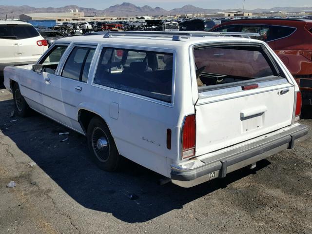 2FACP77F6LX116200 - 1990 FORD CROWN VICT WHITE photo 3