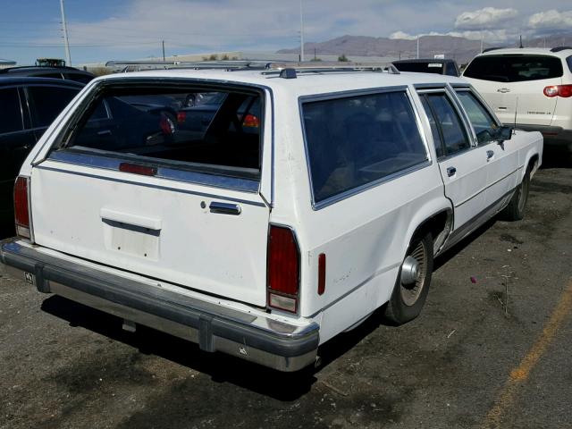 2FACP77F6LX116200 - 1990 FORD CROWN VICT WHITE photo 4