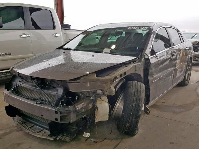 1G1ZC5E03CF231165 - 2012 CHEVROLET MALIBU 1LT BROWN photo 2