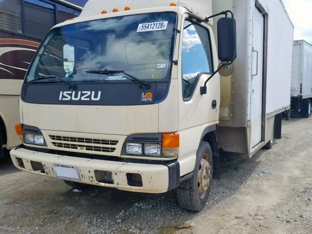 4KLC4B1U45J804494 - 2005 ISUZU NPR WHITE photo 2