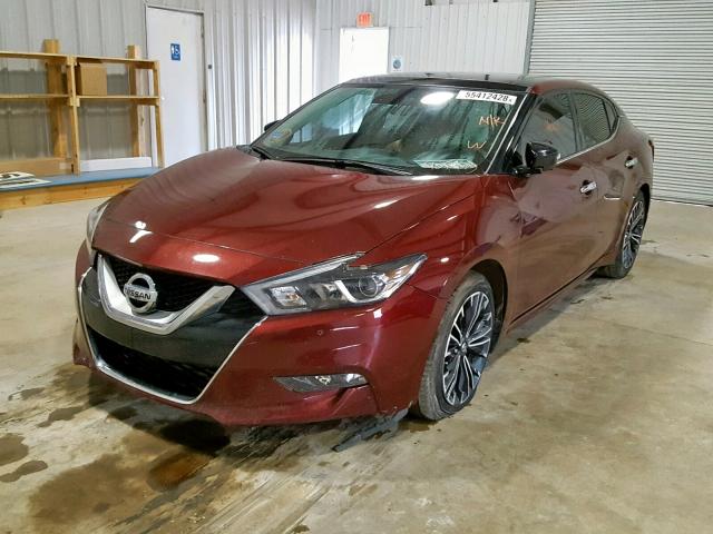 1N4AA6AP4HC405973 - 2017 NISSAN MAXIMA 3.5 BURGUNDY photo 2