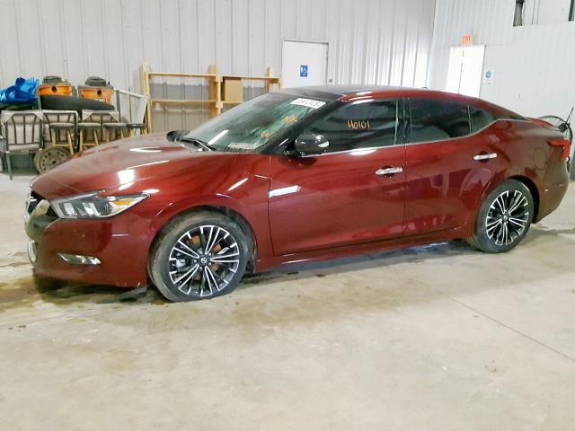 1N4AA6AP4HC405973 - 2017 NISSAN MAXIMA 3.5 BURGUNDY photo 9