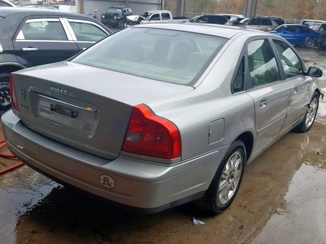 YV1TS592X51393400 - 2005 VOLVO S80 2.5T SILVER photo 4