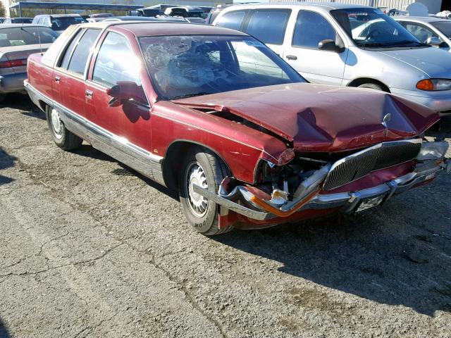 1G4BN52P2TR416693 - 1996 BUICK ROADMASTER RED photo 1