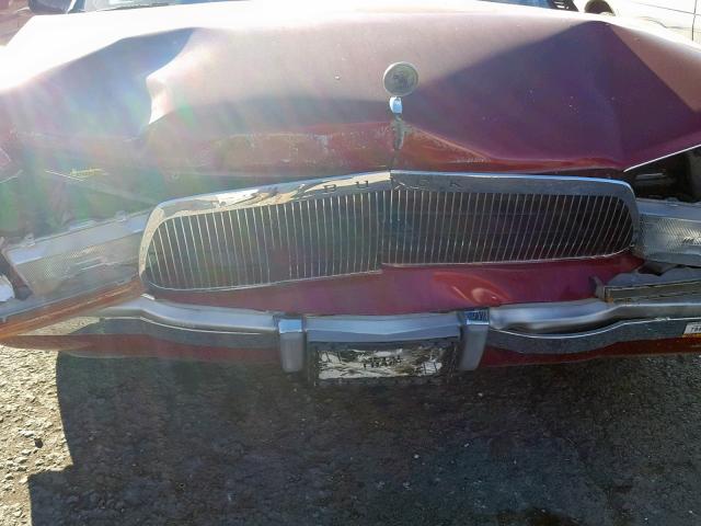 1G4BN52P2TR416693 - 1996 BUICK ROADMASTER RED photo 10