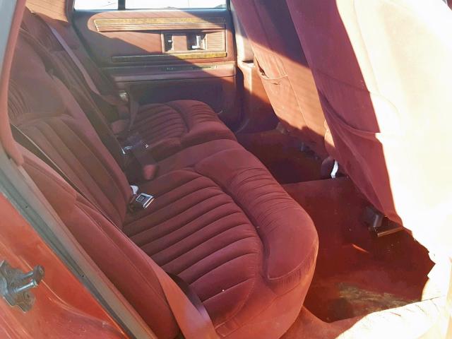 1G4BN52P2TR416693 - 1996 BUICK ROADMASTER RED photo 6