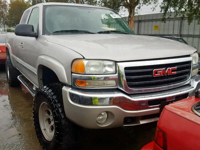 2GTEK19T041249749 - 2004 GMC NEW SIERRA SILVER photo 1