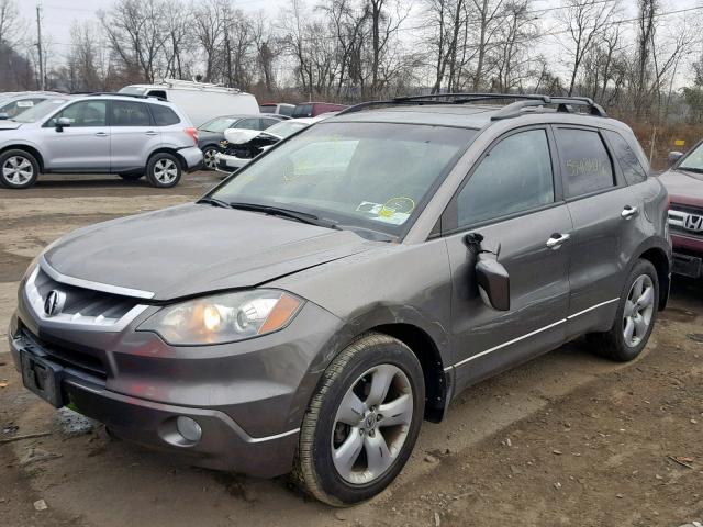 5J8TB182X8A012683 - 2008 ACURA RDX CHARCOAL photo 2