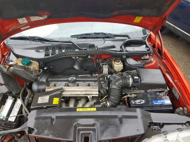 YV1LS55A1X1598488 - 1999 VOLVO S70 RED photo 7