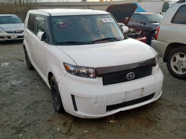 JTLKE50E781019495 - 2008 TOYOTA SCION WHITE photo 1