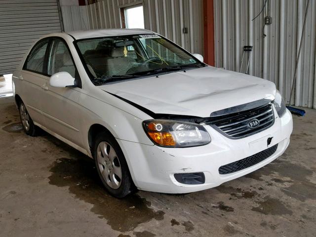 KNAFE221495597325 - 2009 KIA SPECTRA EX WHITE photo 1