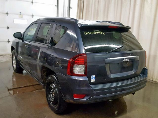 1C4NJCBA2GD574046 - 2016 JEEP COMPASS SP ლურჯი ფოტო 3