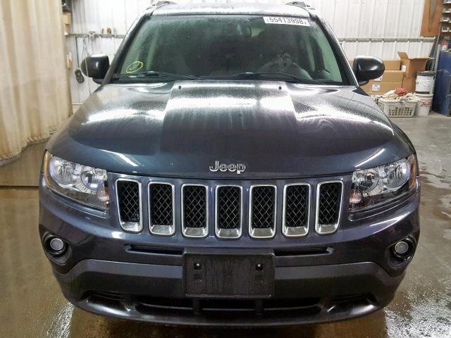 1C4NJCBA2GD574046 - 2016 JEEP COMPASS SP ლურჯი ფოტო 9