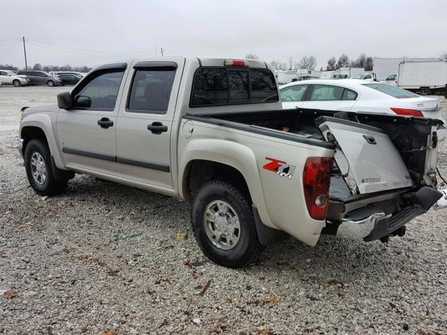 1GCDT13E478178026 - 2007 CHEVROLET COLORADO SILVER photo 3