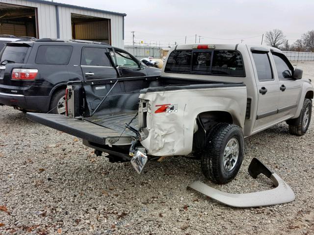 1GCDT13E478178026 - 2007 CHEVROLET COLORADO SILVER photo 4