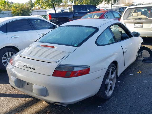 WP0AA29933S622986 - 2003 PORSCHE 911 CARRER WHITE photo 4