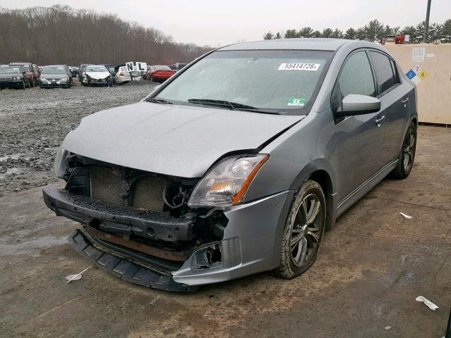 3N1CB61E47L692767 - 2007 NISSAN SENTRA SE- SILVER photo 2