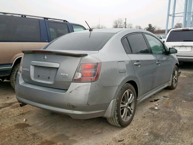 3N1CB61E47L692767 - 2007 NISSAN SENTRA SE- SILVER photo 4