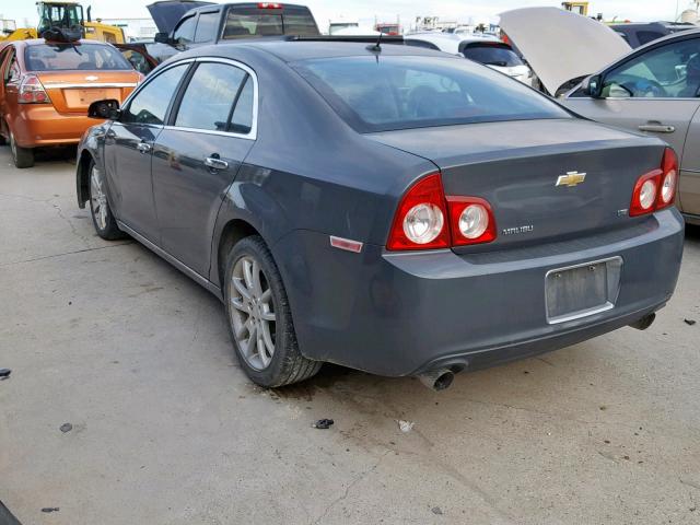 1G1ZK57749F154103 - 2009 CHEVROLET MALIBU LTZ GRAY photo 3