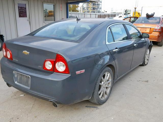 1G1ZK57749F154103 - 2009 CHEVROLET MALIBU LTZ GRAY photo 4