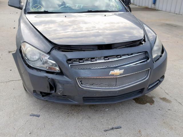 1G1ZK57749F154103 - 2009 CHEVROLET MALIBU LTZ GRAY photo 9