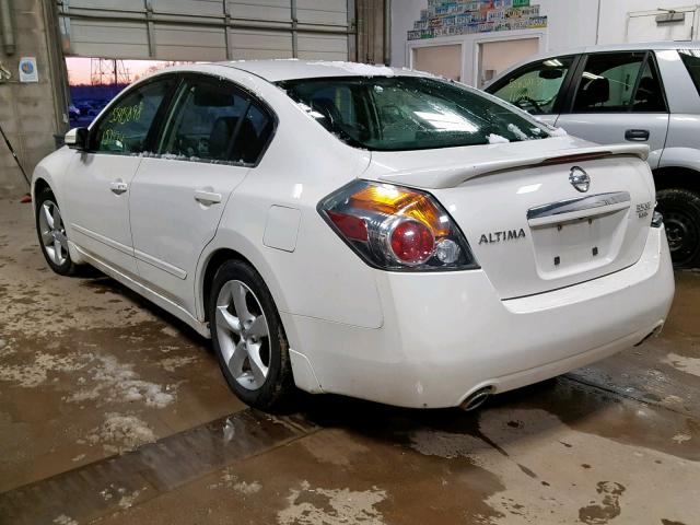 1N4BL21E67C182176 - 2007 NISSAN ALTIMA 3.5 WHITE photo 3