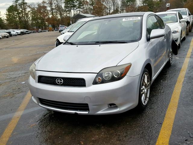 JTKDE167X80242439 - 2008 TOYOTA SCION TC ვერცხლისფერი ფოტო 2