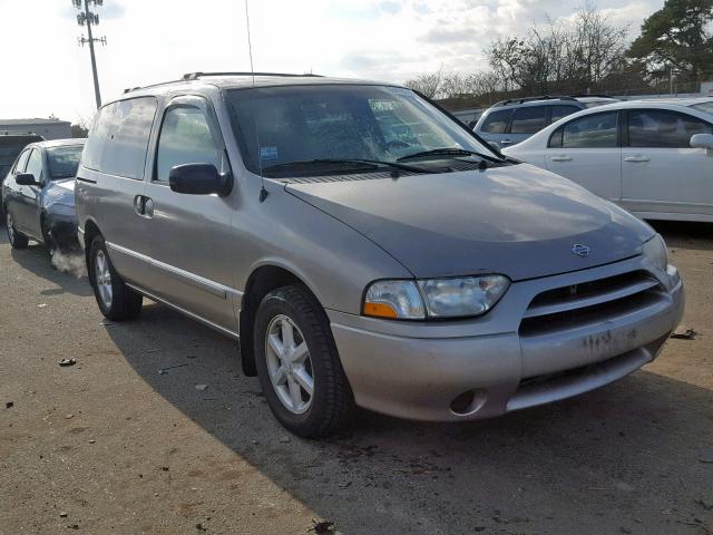 4N2ZN17T82D805395 - 2002 NISSAN QUEST GLE BEIGE photo 1