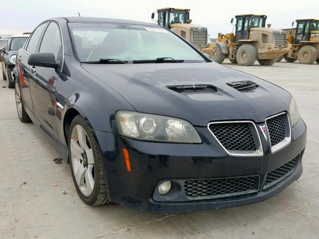 6G2EC57YX9L171699 - 2009 PONTIAC G8 GT BLACK photo 1