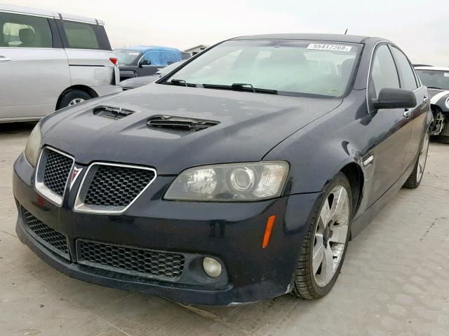 6G2EC57YX9L171699 - 2009 PONTIAC G8 GT BLACK photo 2