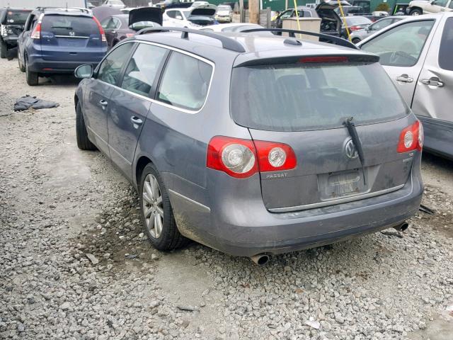 WVWRU93C97E008701 - 2007 VOLKSWAGEN PASSAT 3.6 GRAY photo 3